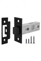 Interior mortise latch Fuaro (Fuaro) PLASTIC P12-45-25 BL black